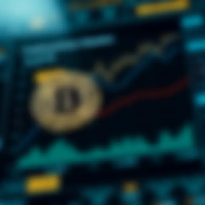 Chart showing influencing factors on cryptocurrency valuation