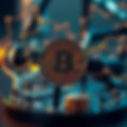 Visual representation of cryptocurrency interoperability