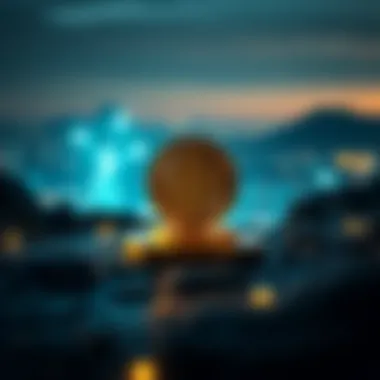 Visual depiction of KASPA Coin's future potential and development prospects.