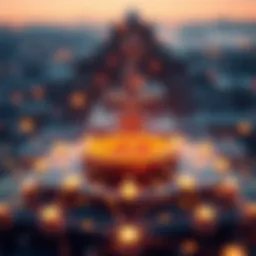 Kaspas blockchain network visualization