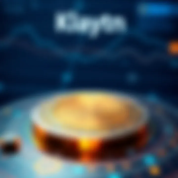 Infographic showcasing Klaytn's smart contract features