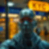 Visual representation of identity verification in financial systems