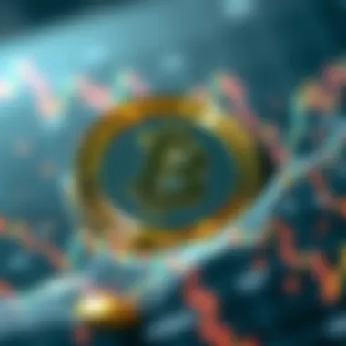 Dynamics of the Cryptocurrency Market An abstract visualization of cryptocurrency market dynamics