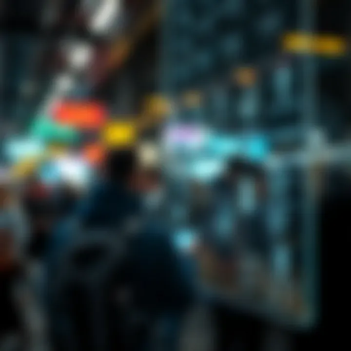 Innovative User-Content Interaction Visual representation of user interaction and content creation