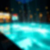 Conceptual visualization of liquidity pools in decentralized finance