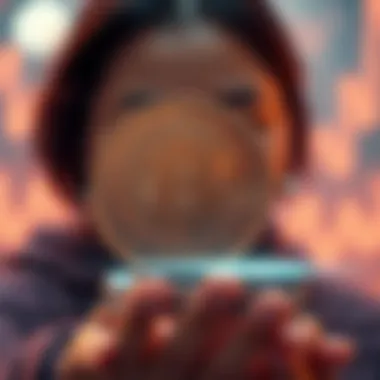 Conceptual representation of digital assets