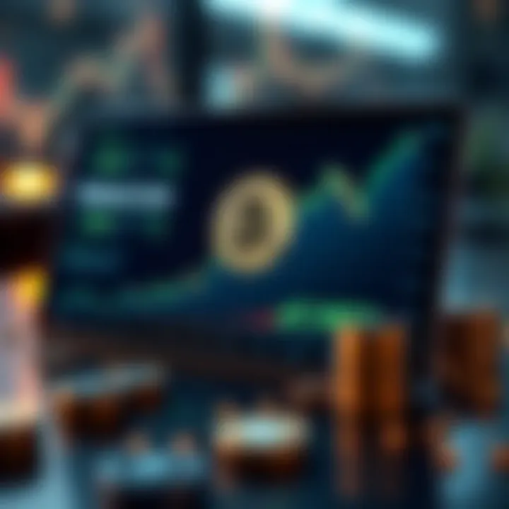 Graph showcasing investment strategies for MakerCoin