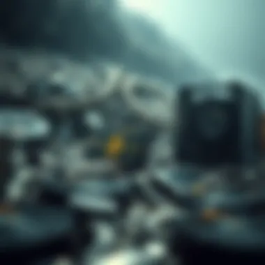 Graphical representation of various mining techniques