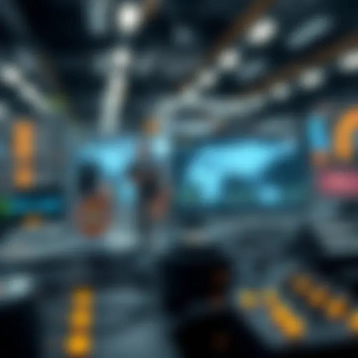 Infographic showcasing trends in mining technology