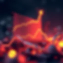 Graph depicting the growth of on-chain technology in cryptocurrency