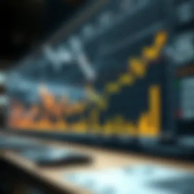 Chart illustrating fluctuation of open interest over time