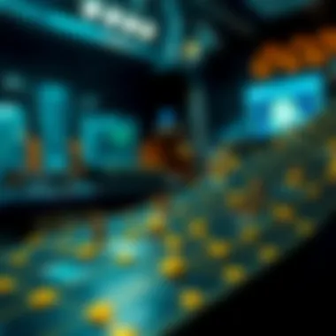 Symbolic representation of blockchain technology