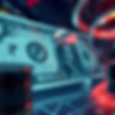 Chart showing political influences on the dollar and Indian rupee relation.