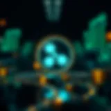 Ripple cryptocurrency concept