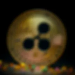 Ripple cryptocurrency logo