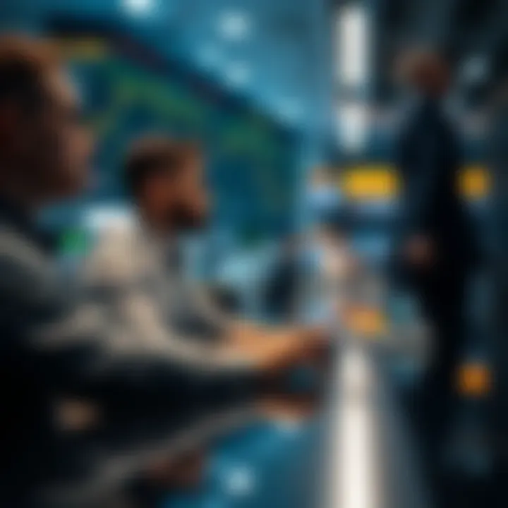 Investors observing Ripple's market performance