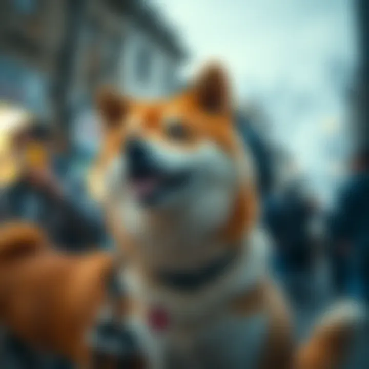 Visual depiction of Shiba Inu community engagement