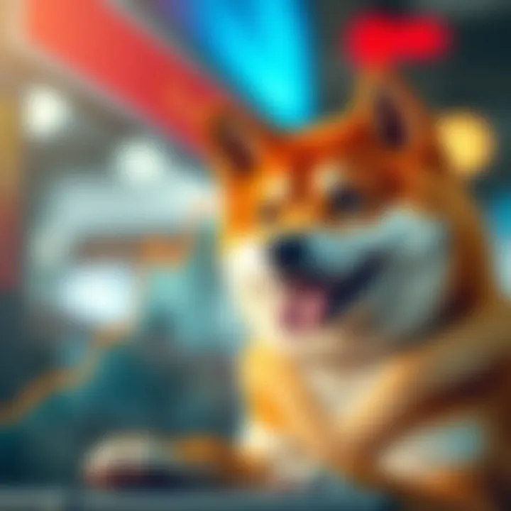 Graph showcasing Shiba Inu market trends