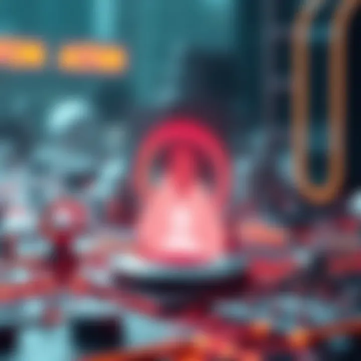 Innovative Technology of Smogcoin Illustration showcasing the technology behind Smogcoin