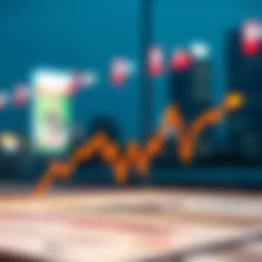 Graph illustrating the fluctuation of the South Korean dollar exchange rate over the past decade