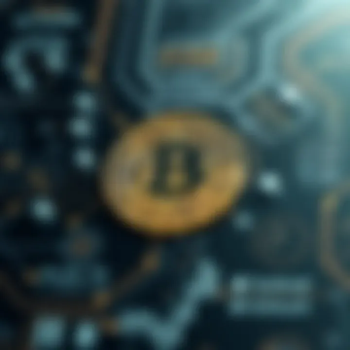 A diagram highlighting the technical foundations of Bitcoin as related to GitHub.