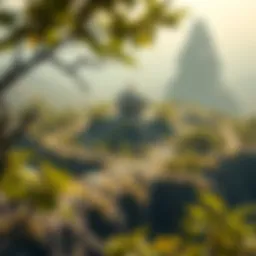 Conceptual visualization of Terra World ecosystem