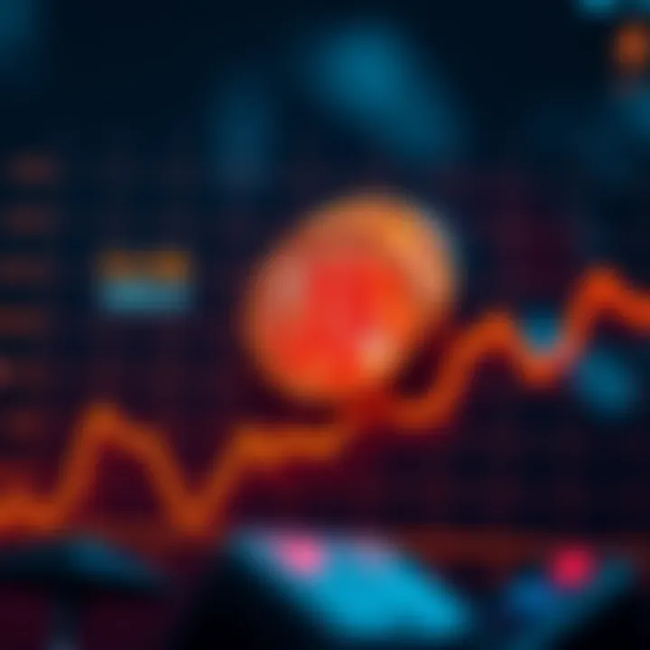 Graph illustrating market trends for Tether