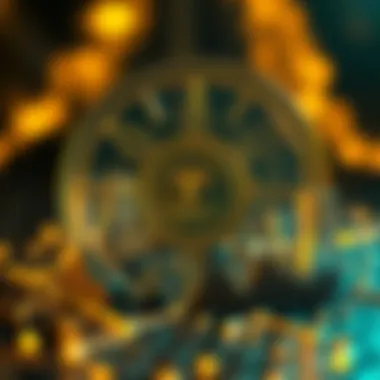 Visual representation of Threshold Coin's unique blockchain architecture