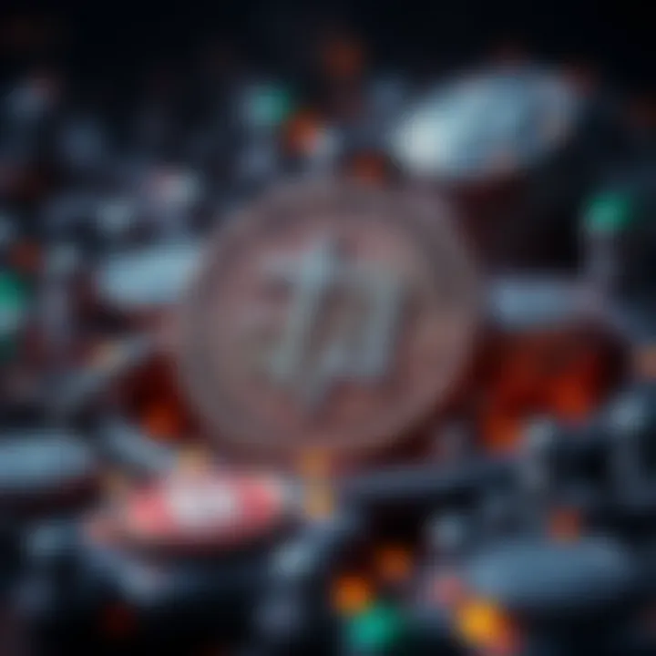 Visual representation of cryptocurrency ecosystem including TIA coin