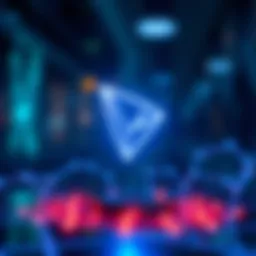 Visualization of TRON blockchain architecture