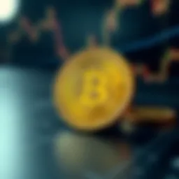 Conceptual illustration of TWAP trading strategy in cryptocurrency