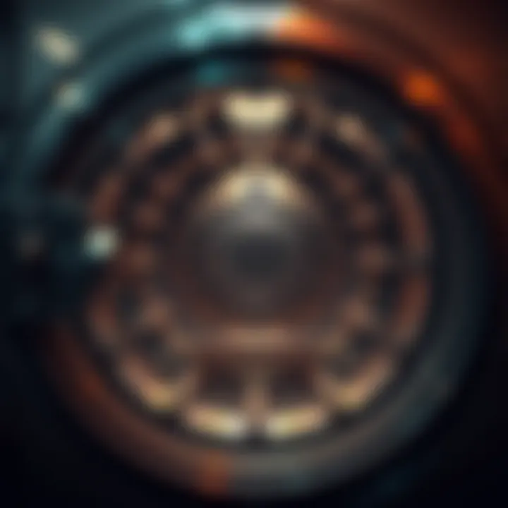 Intricate design of a modern vault showcasing advanced security features
