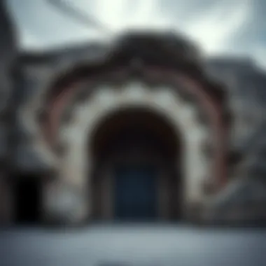 Historical evolution of vaults illustrated through various architectural styles