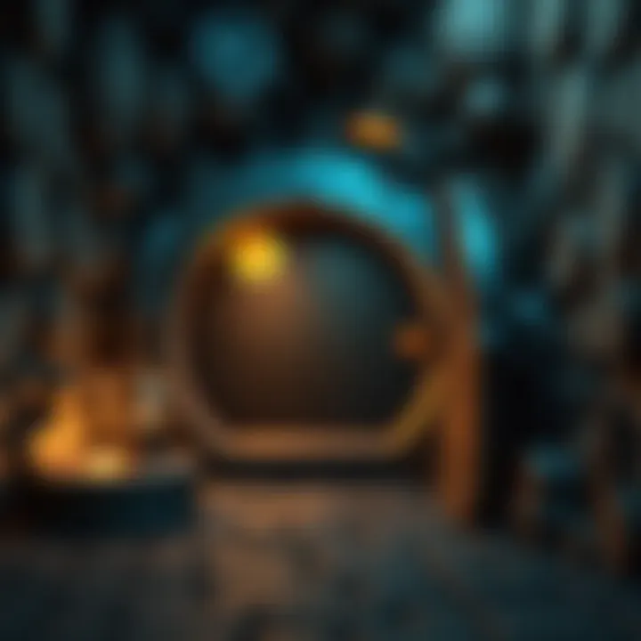 Infographic detailing different types of vaults and their functions