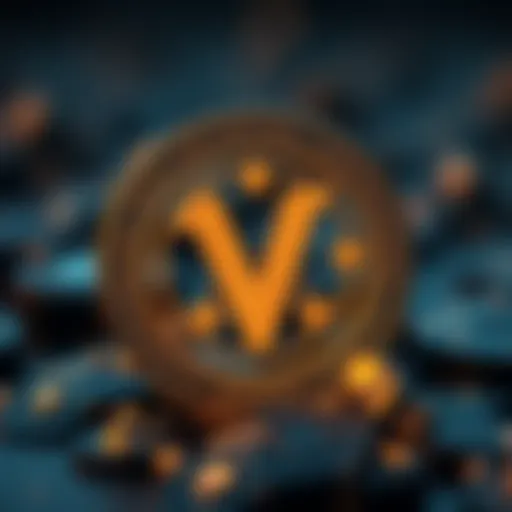 Visual representation of VTHO token mechanics in blockchain technology