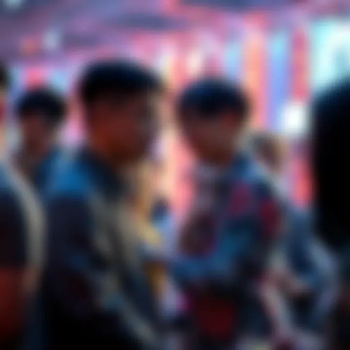 Visual of global cryptocurrency community gathering