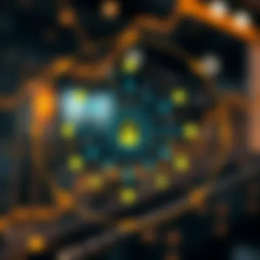 Diagram illustrating security aspects of XAI nodes